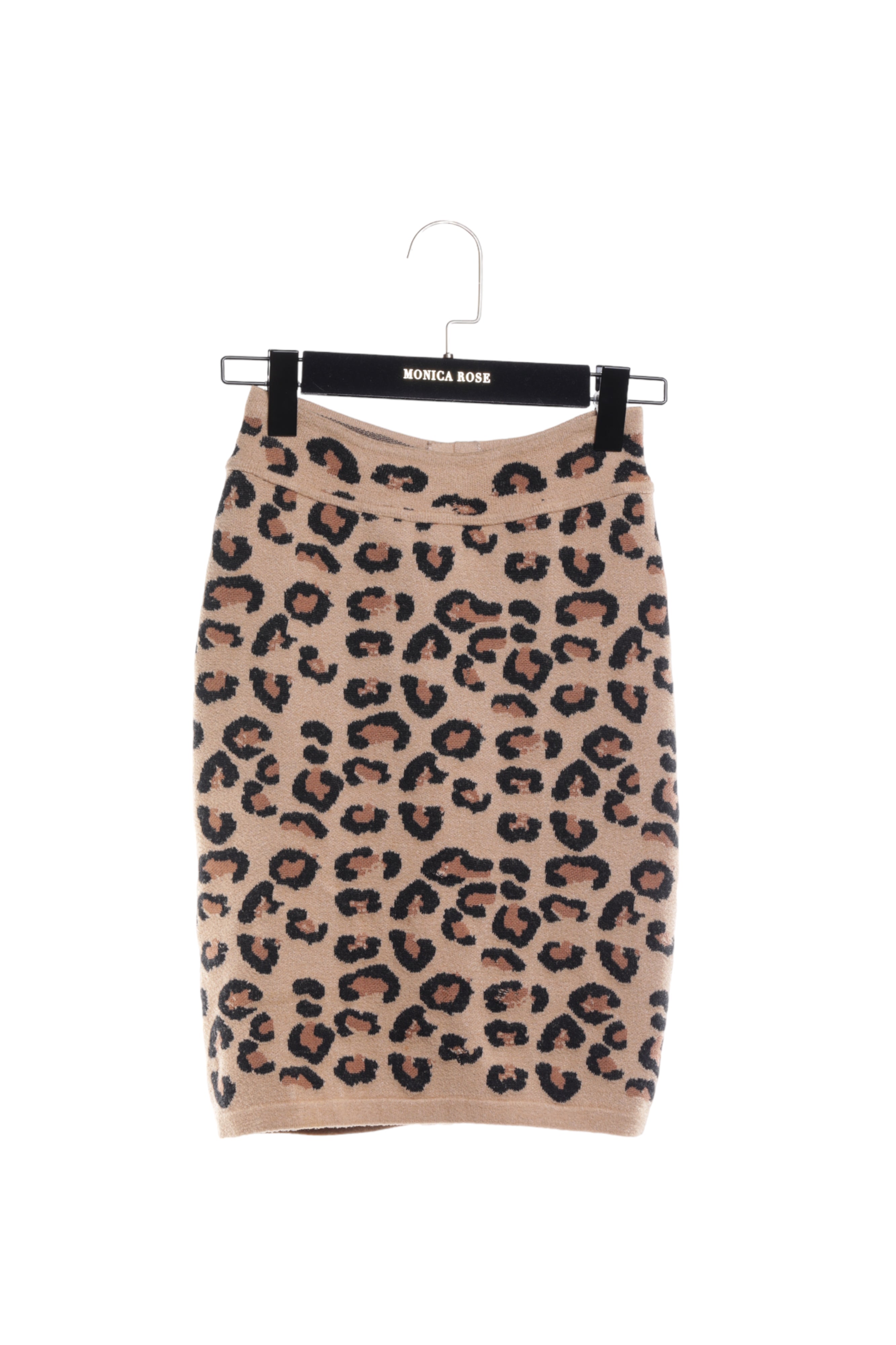 Azzedine Alaïa Vintage 90s Leopard Print Skirt