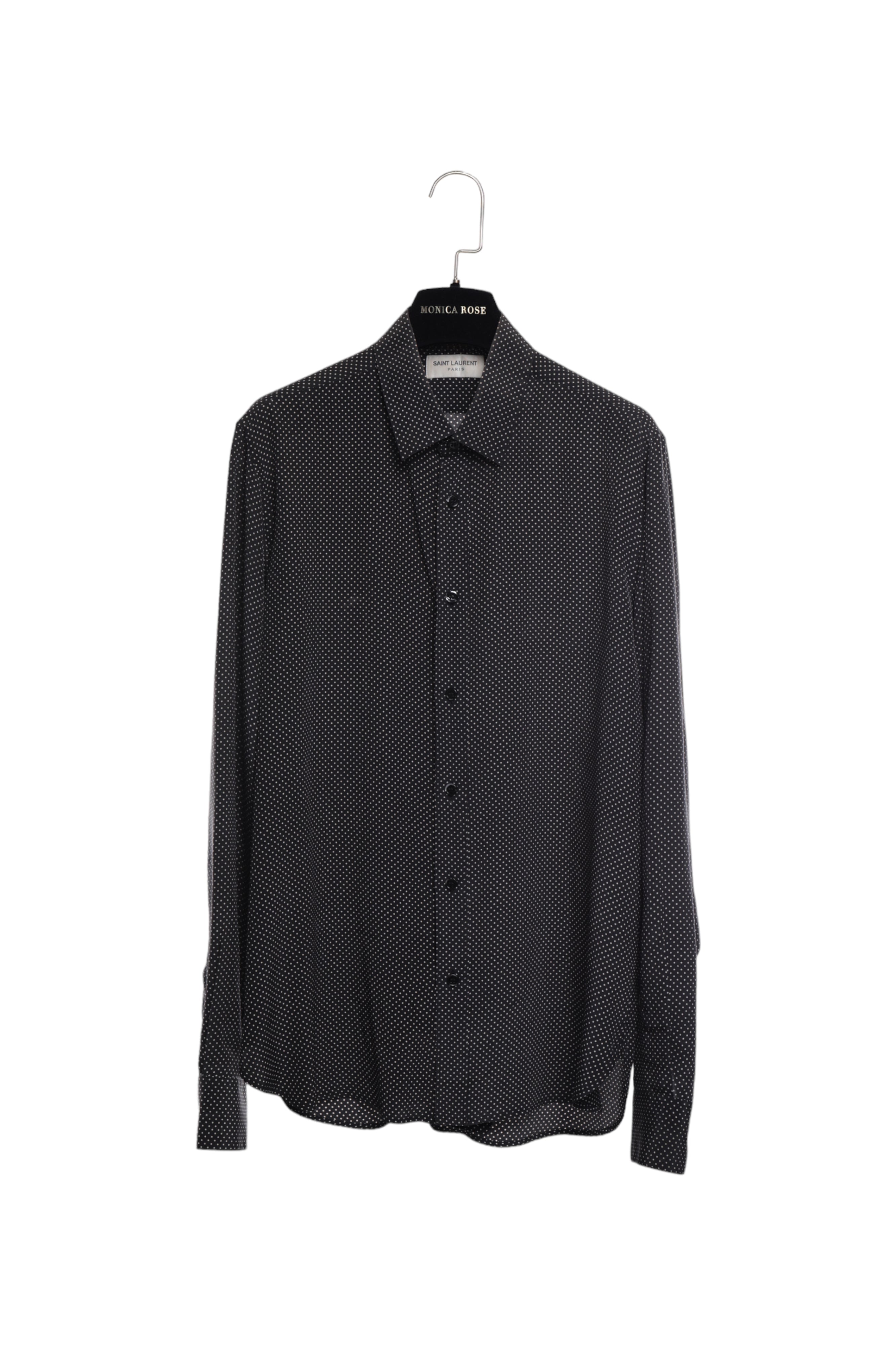Saint Laurent Silk Button-Up