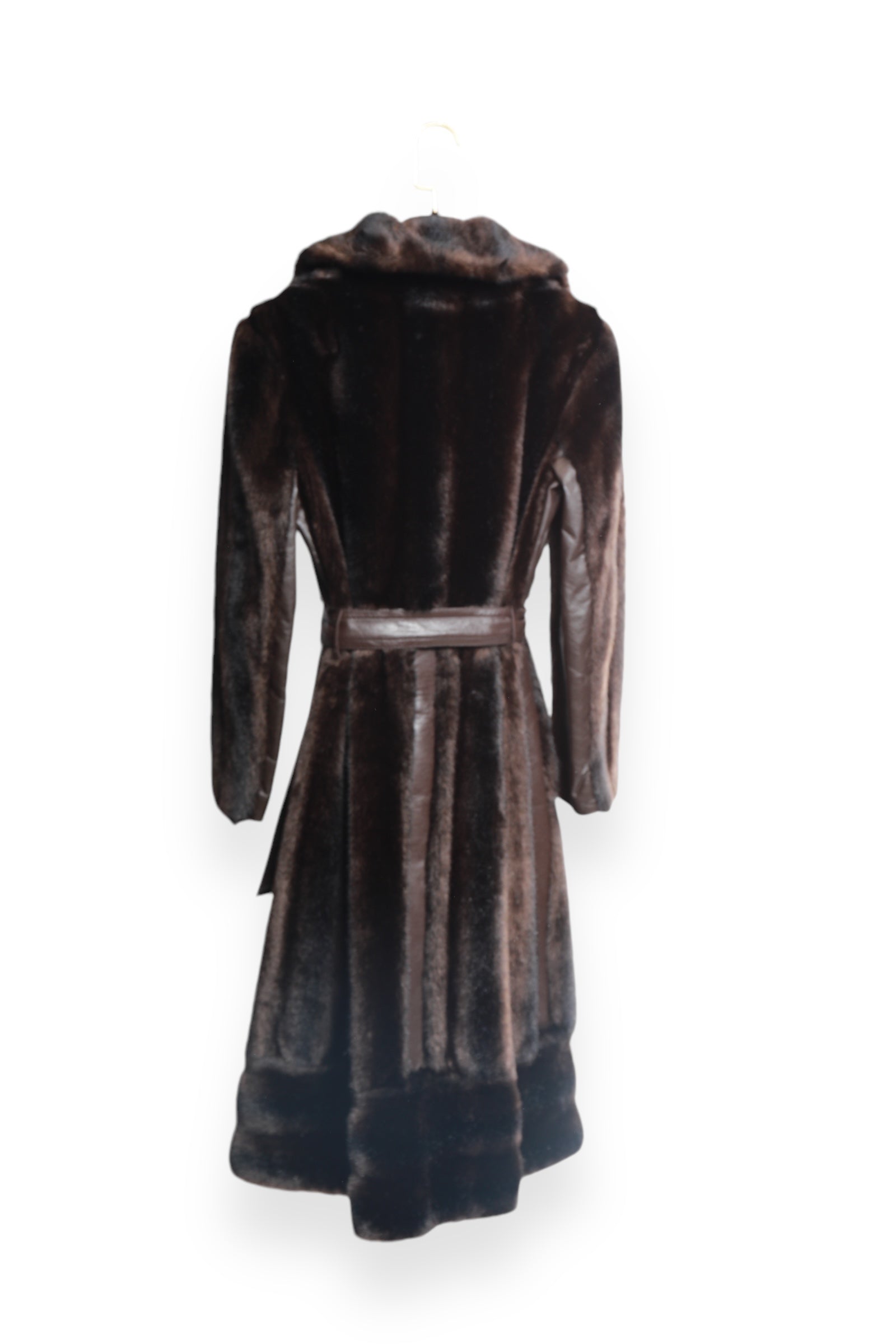 Vintage Tissavel Faux Fur Coat