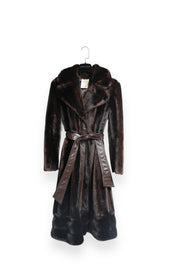 Vintage Tissavel Faux Fur Coat