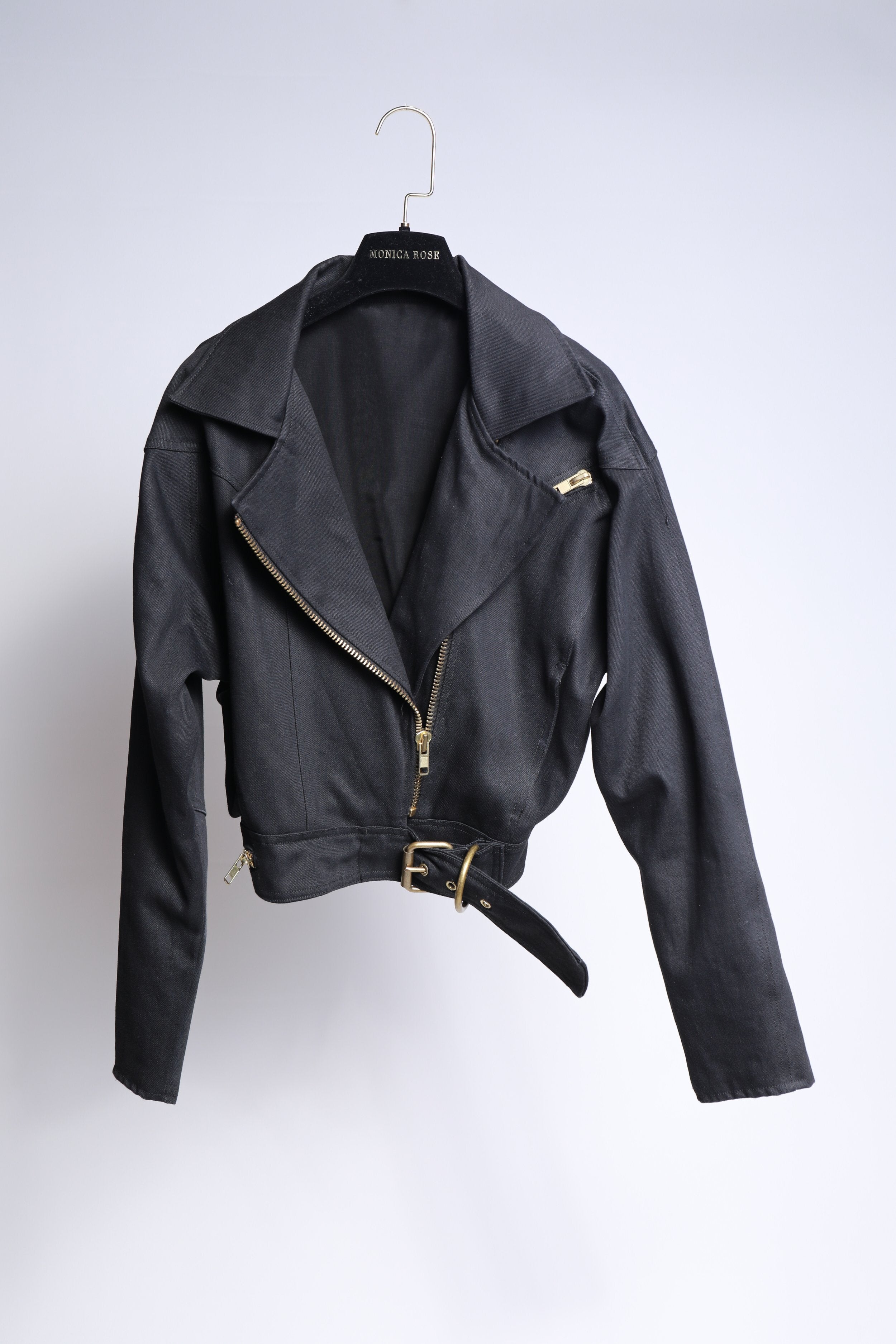 Vintage Cropped Denim Jacket