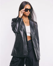 Vintage  Robert Cavalli  Leather Jacket