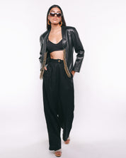 Vintage Gianfranco Ferre Leather Jacket