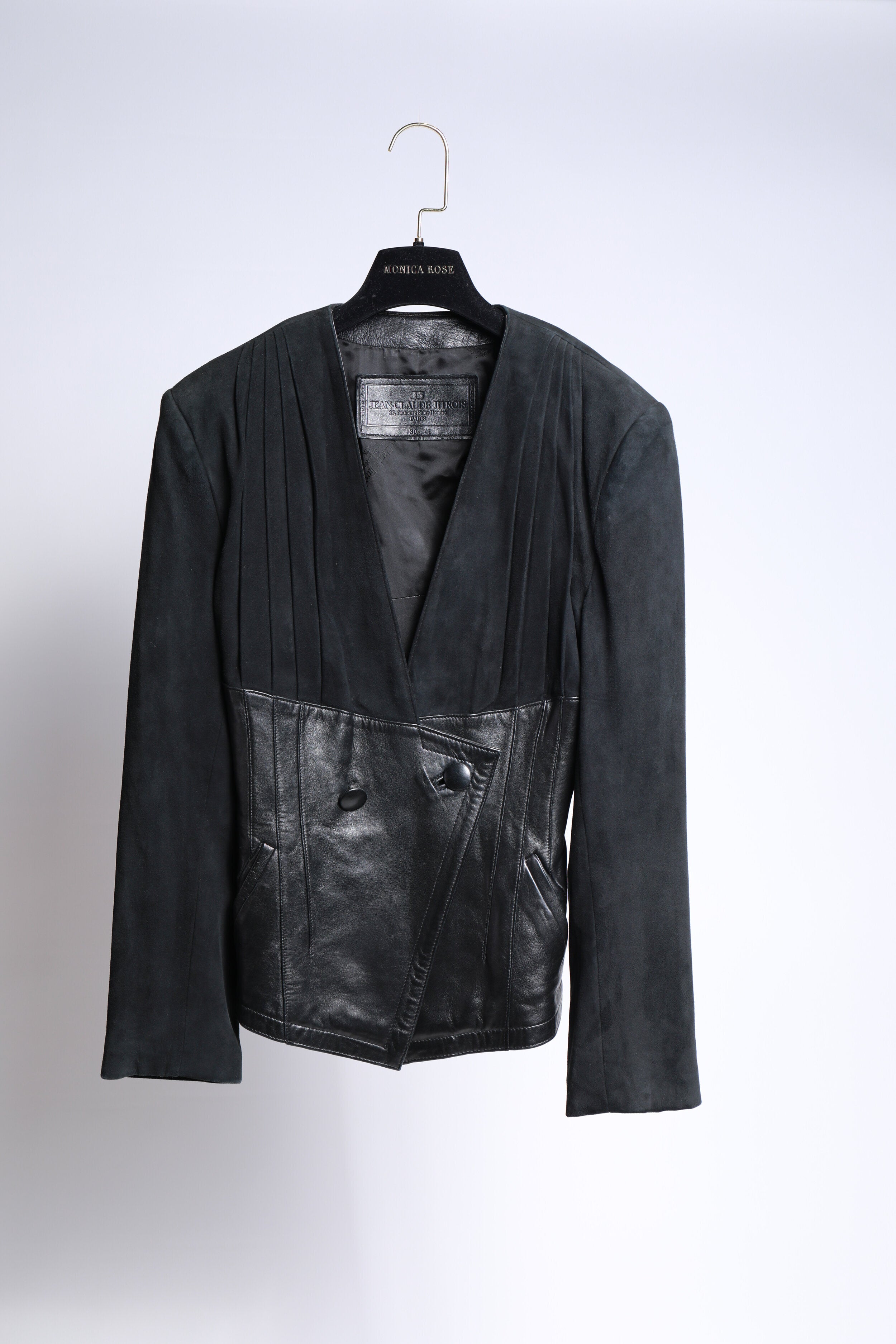 Vintage Jean Claude Jitrois Leather Jacket