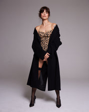 Azzedine Alaïa Vintage 90s Leopard Print Bodysuit