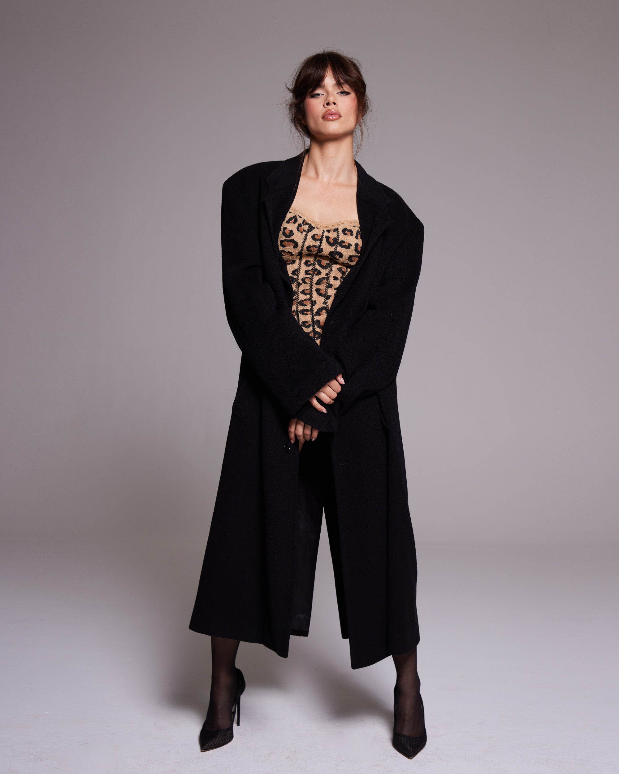 Azzedine Alaïa Vintage 90s Leopard Print Bodysuit