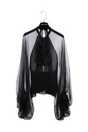 Yves Saint Laurent Sheer Silk Blouse