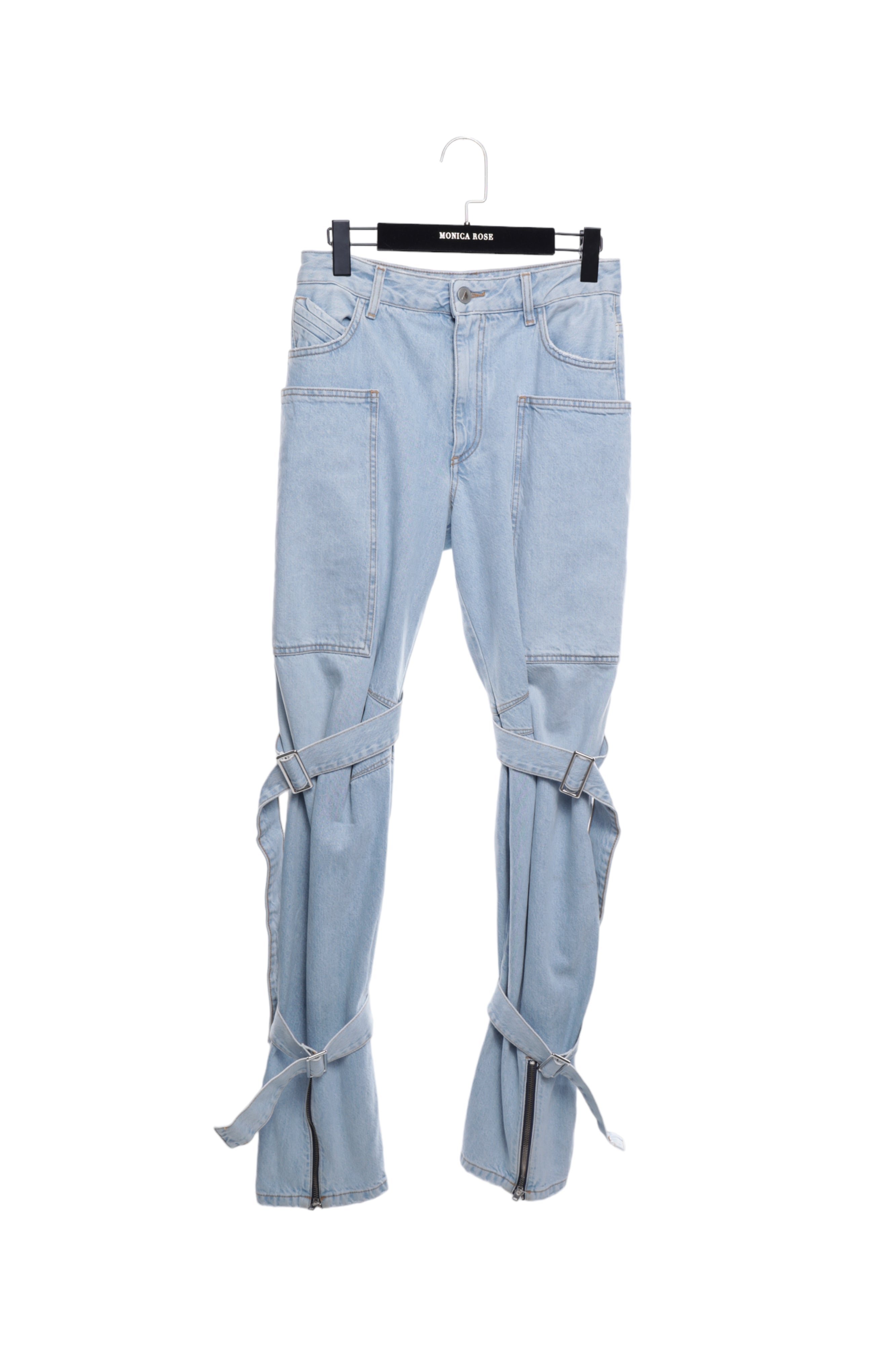 The Attico “Alec” Denim Pants