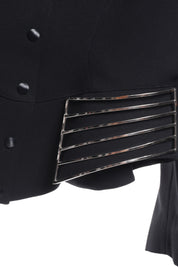 Thierry Mugler Black Futuristic Jacket