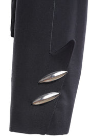 Thierry Mugler Black Futuristic Jacket