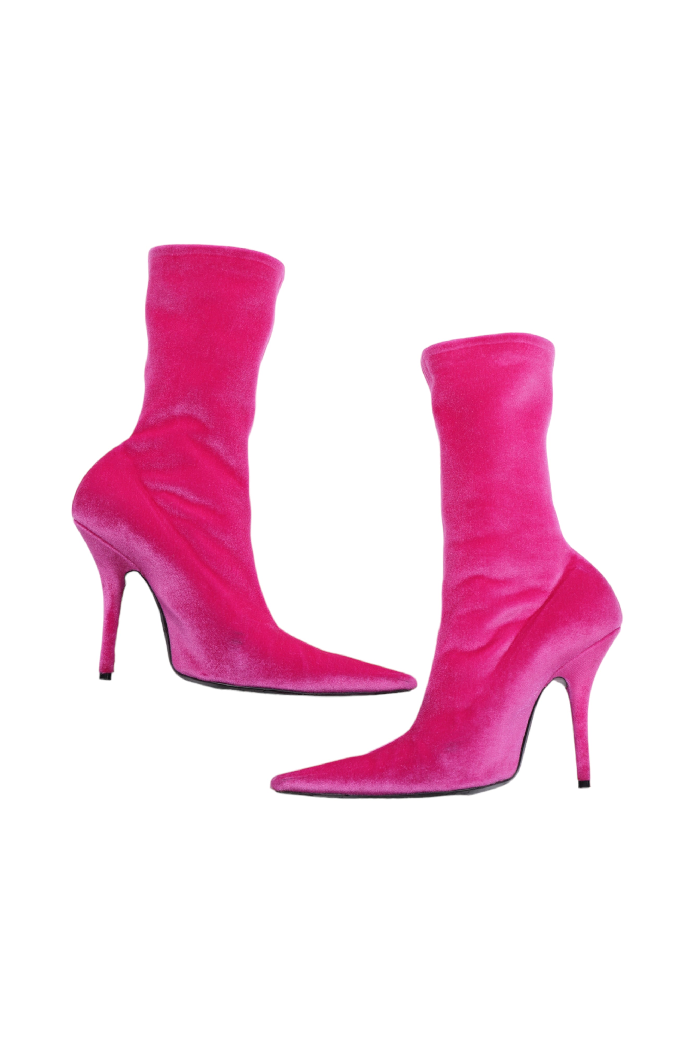 Balenciaga Velvet Knife Boot