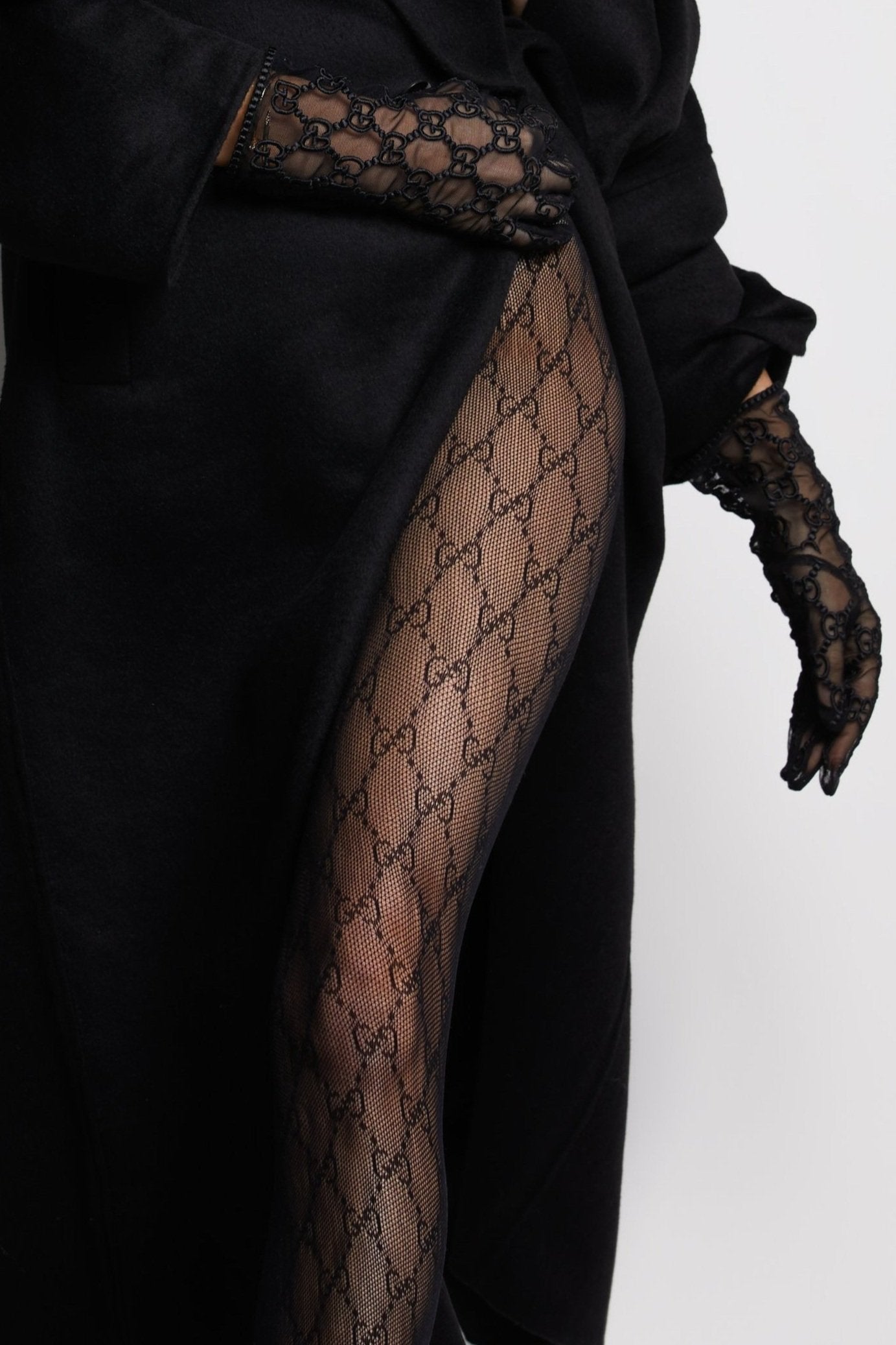 Gucci “GG” Fishnet Tights