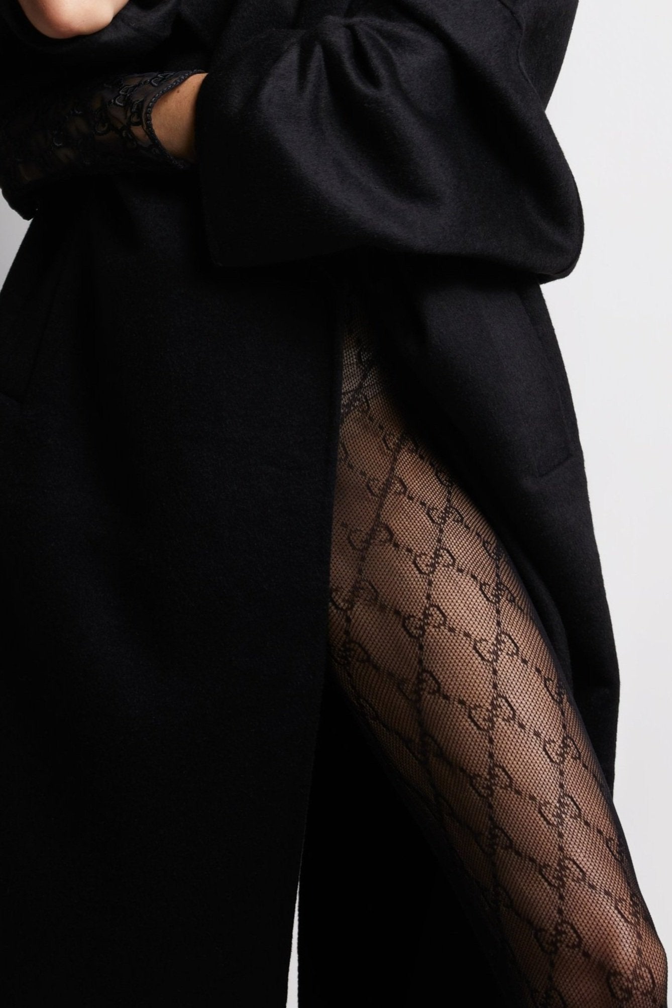 Gucci “GG” Logo Fishnet Tights – Shop Monica Rose