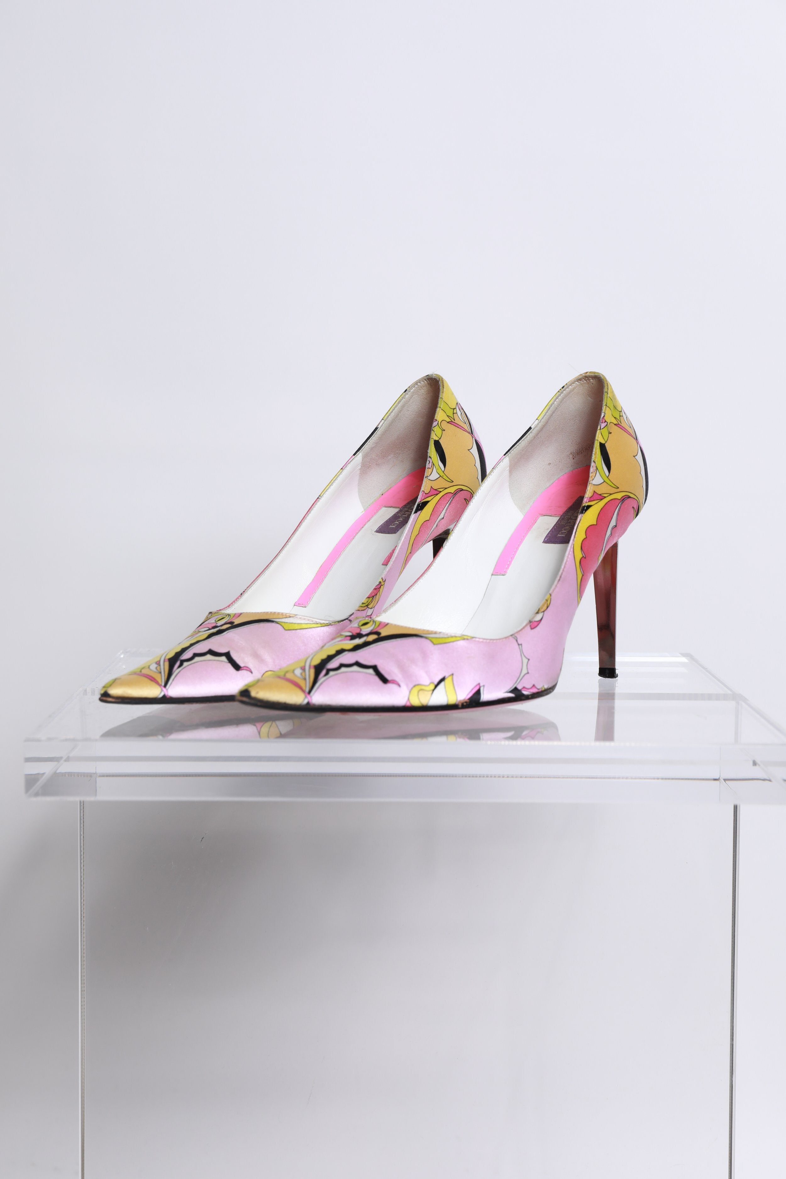 Emilio Pucci Printed Pumps
