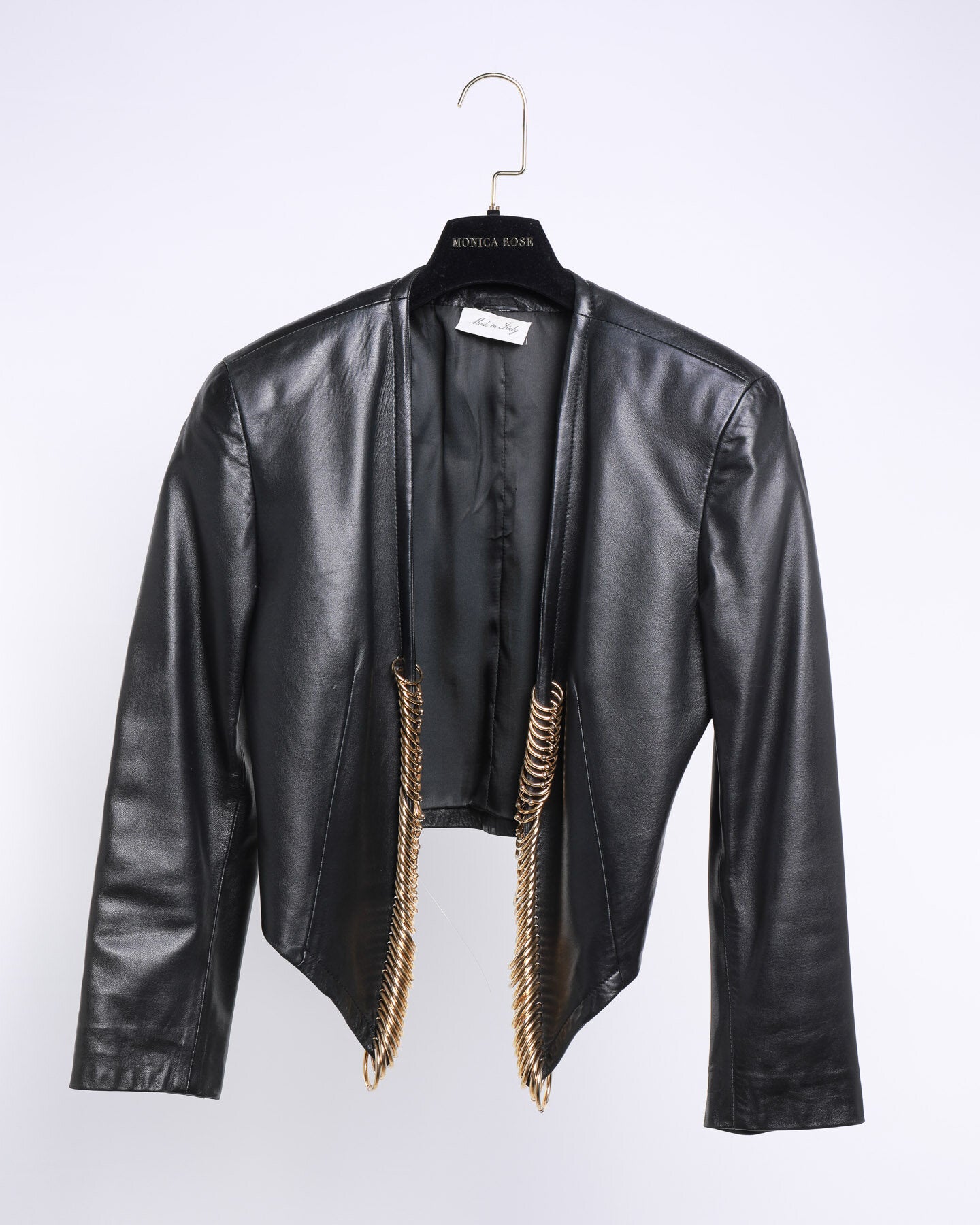テーラードジャケット Gianfranco FERRE - FERRE / 90s design short jacket ITALY M Vintage Gianfranco Ferre Crop Leather Jacket – Shop Monica Rose