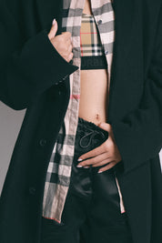 Burberry Plaid Button Up