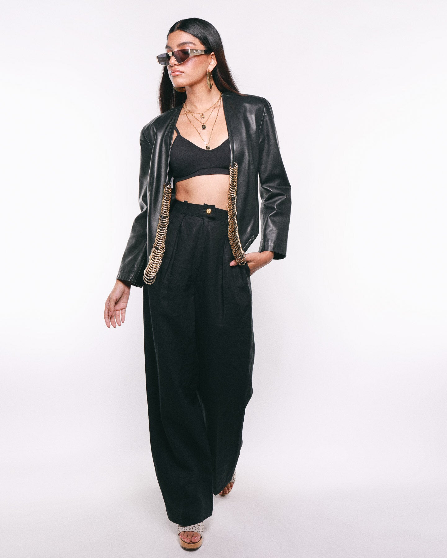 Vintage Gianfranco Ferre Leather Jacket