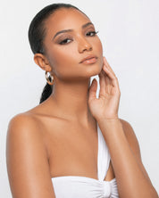 "Lola" Gold Hoop Earrings