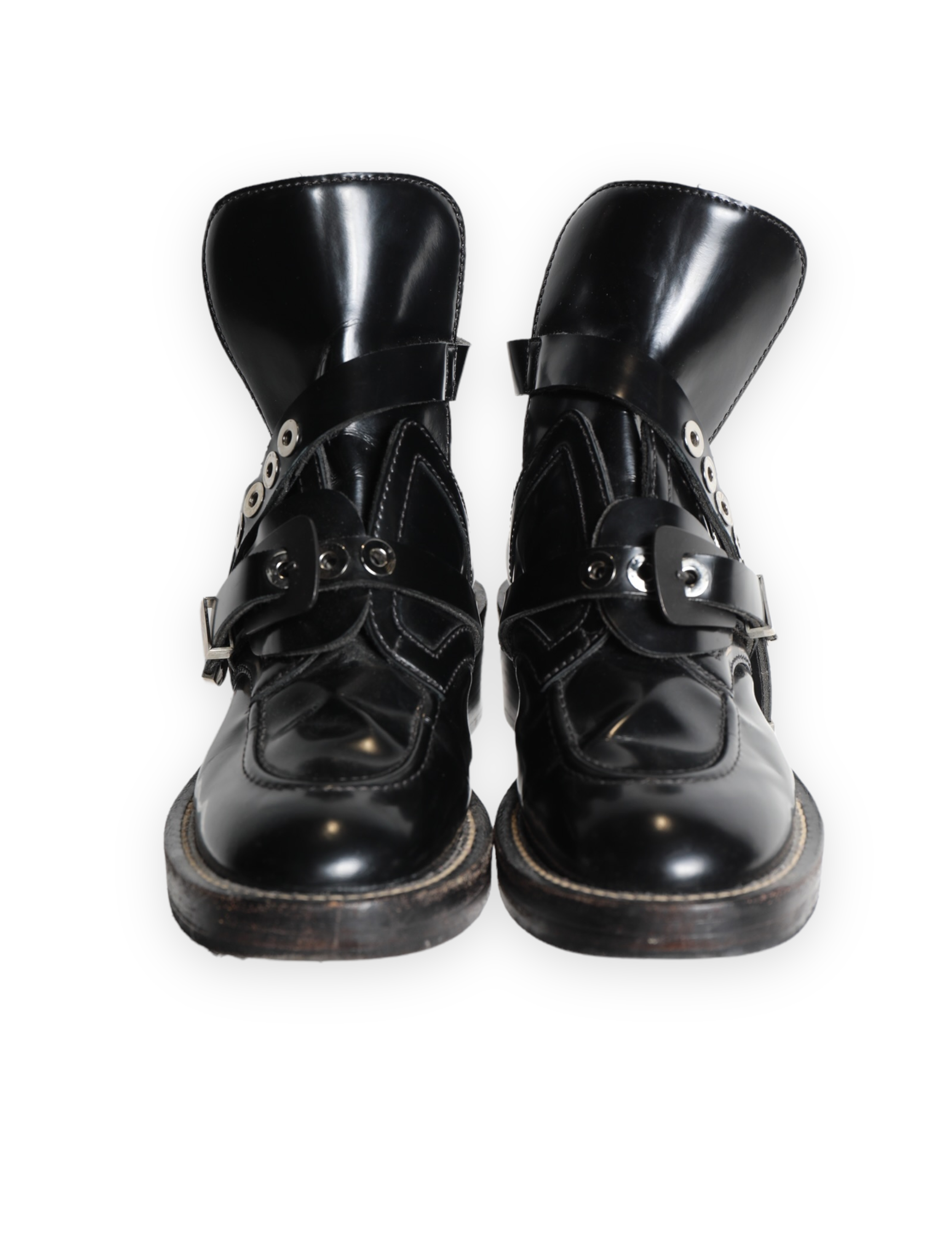 BALENCIAGA leather ankle boots ニコラ期 Balenciaga