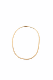 "Gia" Herringbone Chain Necklace