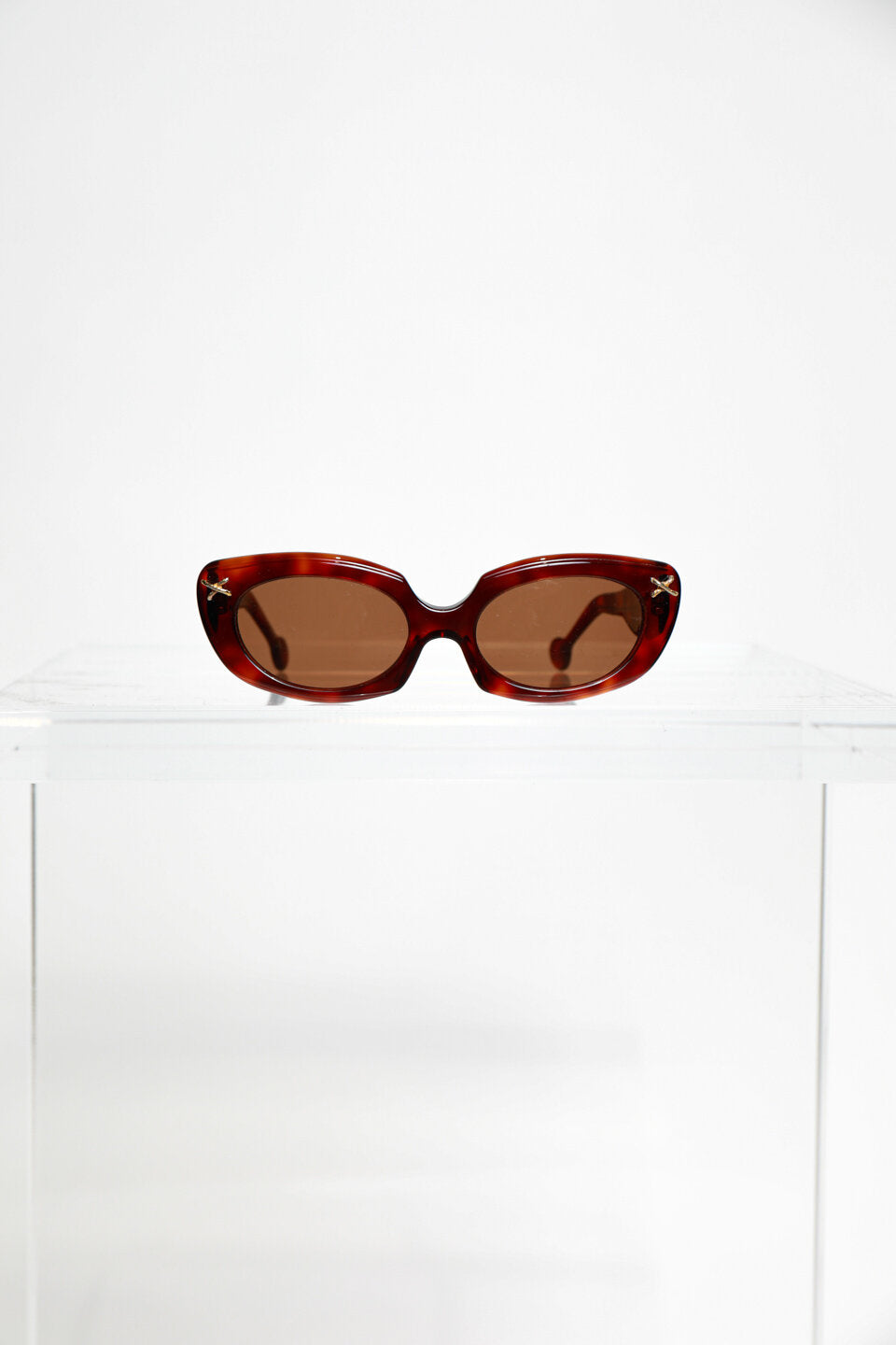 Balenciaga Round Square Sunglasses